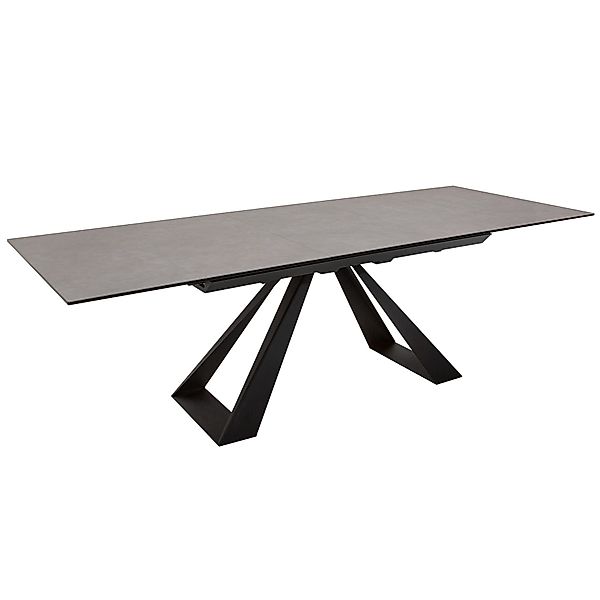 riess-ambiente Esstisch CONCORD 180-230cm anthrazit / schwarz (Einzelartike günstig online kaufen