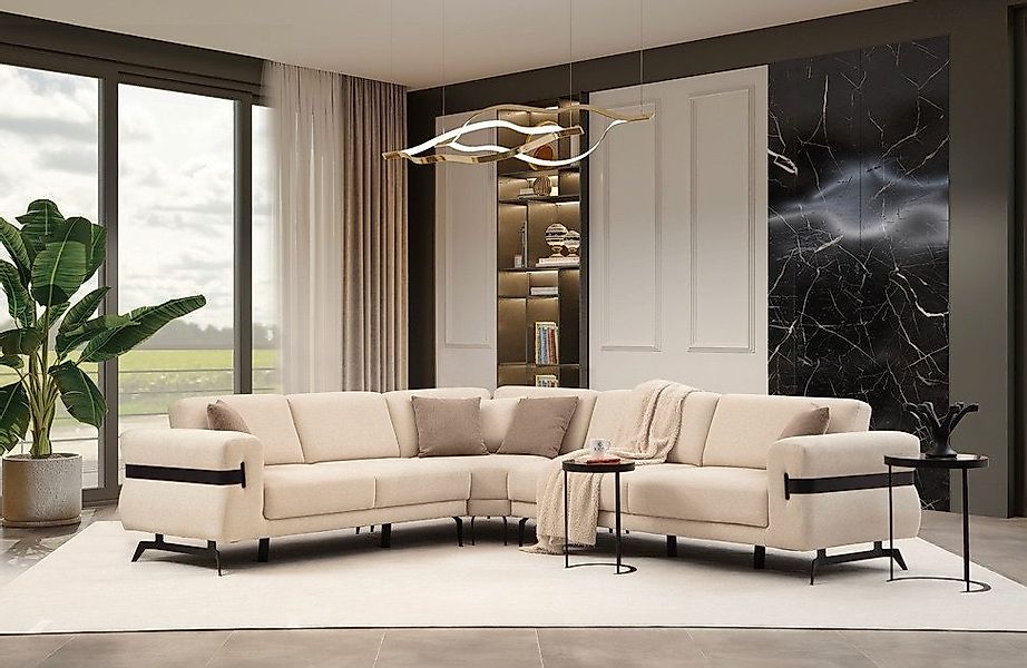 JulietHome Ecksofa Luna, Set, Schlaffunktion günstig online kaufen