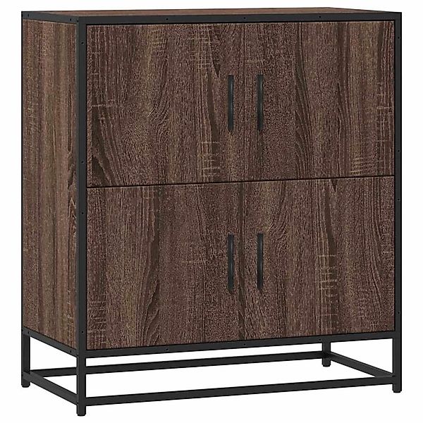 vidaXL Sideboard Braun Eichen-Optik 68x35x76 cm Holzwerkstoff 848993 günstig online kaufen