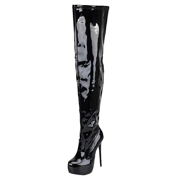 Erogance Erogance Stretchlack Overknee Stiefel E3000 günstig online kaufen