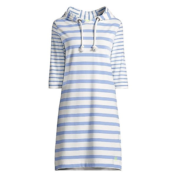 salzhaut Shirtkleid Damen Hoodie-Kleid Kapuzenkleid Lawaimaker günstig online kaufen