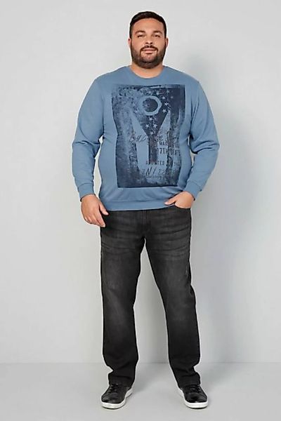 Men Plus Sweatshirt Sweatshirt Spezialschnitt günstig online kaufen