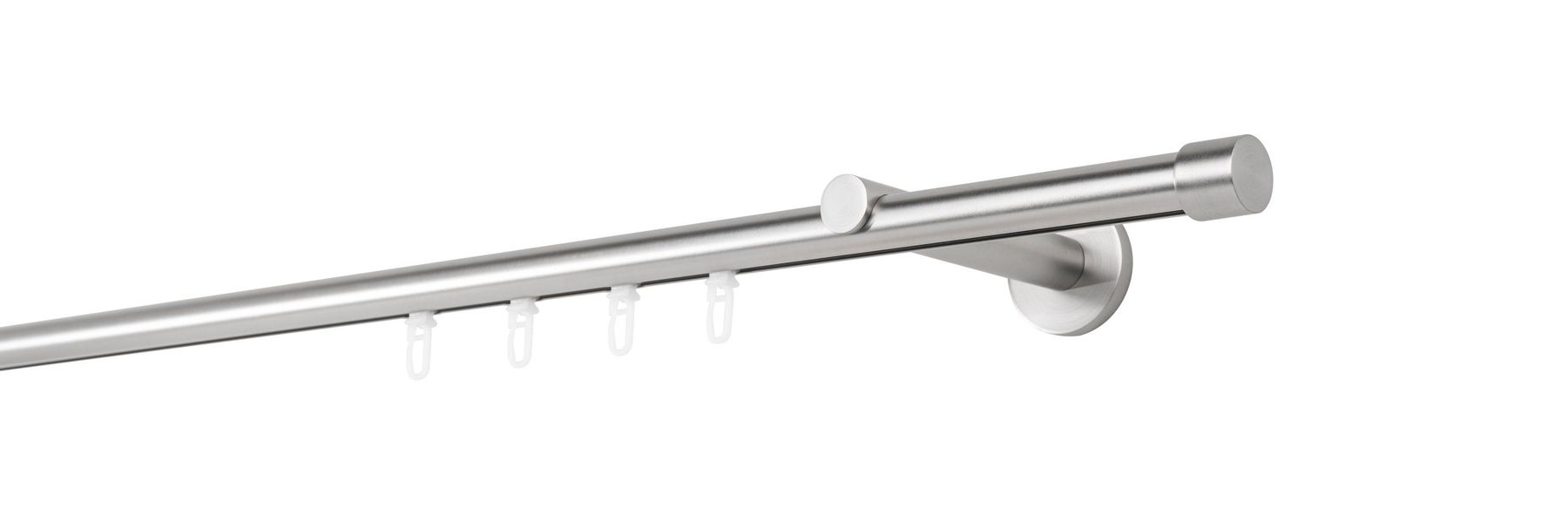 mydeco Gardinenstange "Kappe function Ø 20mm" 1 läufig-läufig Fixmaß günstig online kaufen
