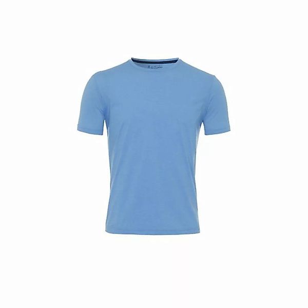 Hatico Rundhalsshirt blau regular (1-tlg) günstig online kaufen