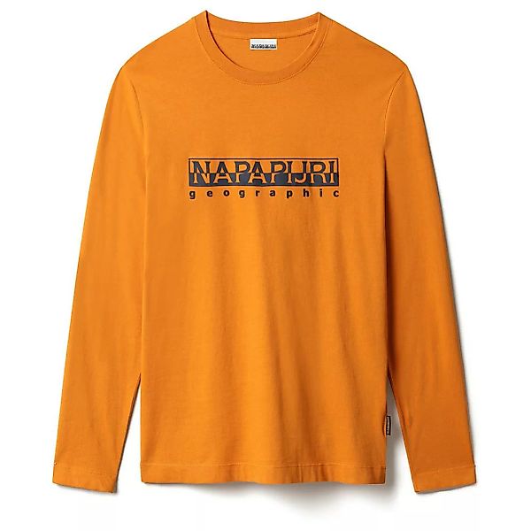 Napapijri Serber Print Langarm-t-shirt S Desert Ocra günstig online kaufen