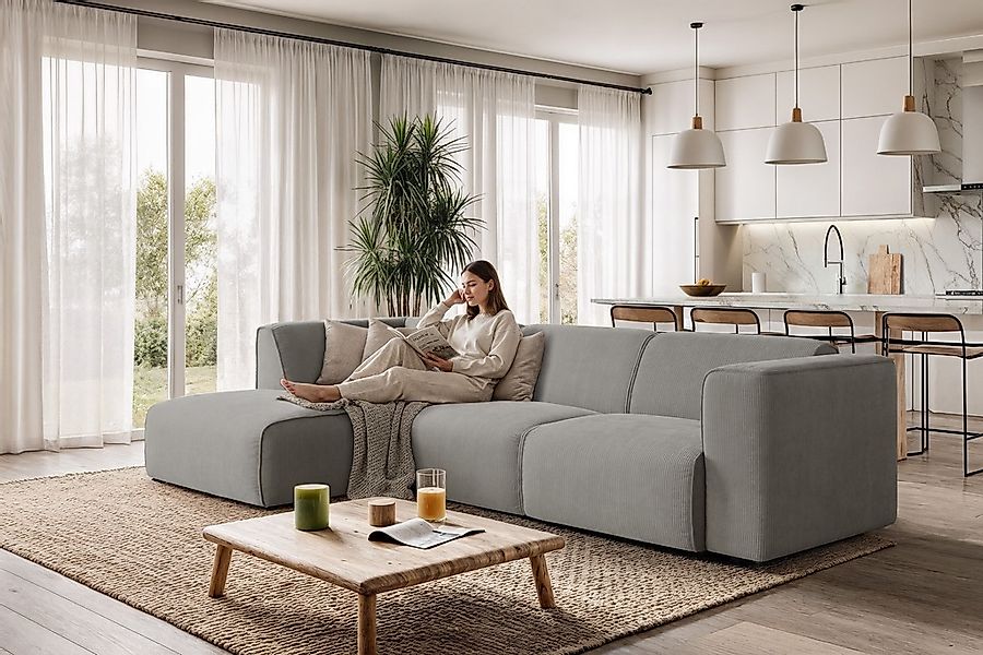 RAUM.ID Ecksofa "Merid L-Form, B: 295 cm - OTTO. Verlässliche Qualität." je günstig online kaufen