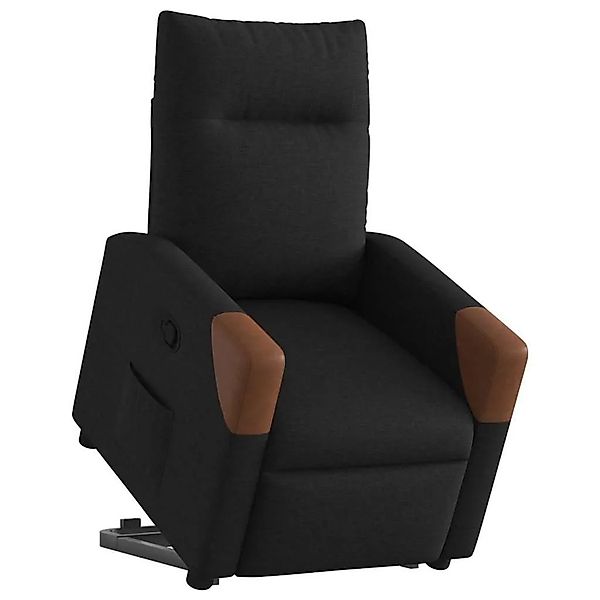 vidaXL Relaxsessel mit Aufstehhilfe Schwarz Stoff 3324008 günstig online kaufen