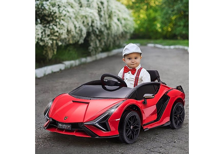 HOMCOM Elektro-Kinderauto Kinderfahrzeug, extra breiten Reifen, Musik(MP3/U günstig online kaufen