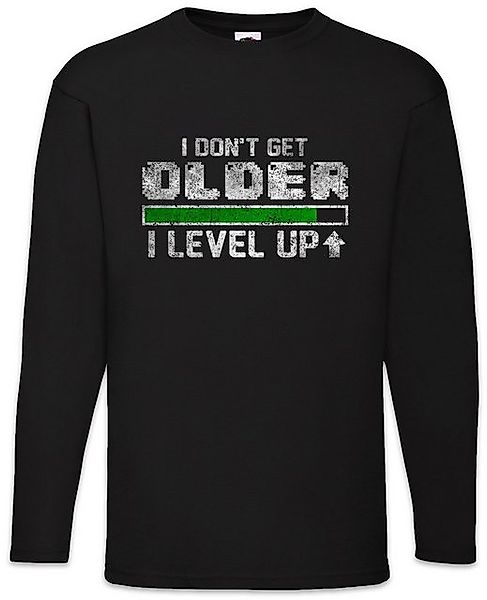 Urban Backwoods Langarmshirt I Don't Get Older I Level Up Langarm T-Shirt L günstig online kaufen