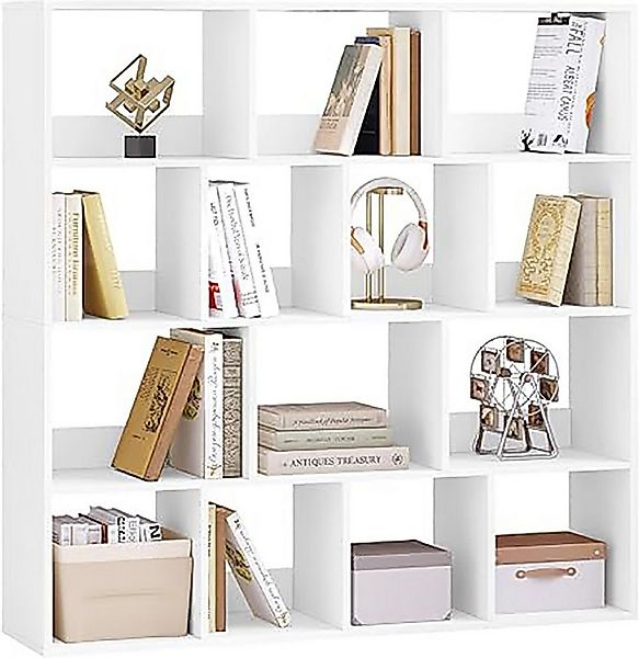 EUGAD Bücherregal, 1-tlg., mit 14 Fächern, Würfelregal, offenes Regal für W günstig online kaufen