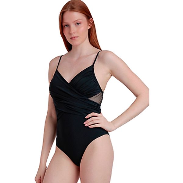 Admas  Badeanzug Einteiliger Badeanzug mit gekreuzten Armen Night günstig online kaufen