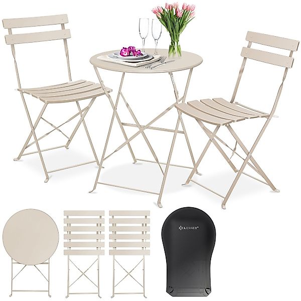 KESSER Bistrotisch, Bistro-Set 3-teilig Bistrotisch mit günstig online kaufen
