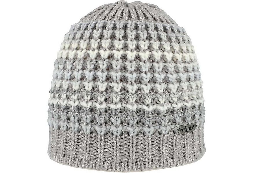Eisglut Strickmütze Mehrfarbig Vanessal mit Fleece-Innenband günstig online kaufen