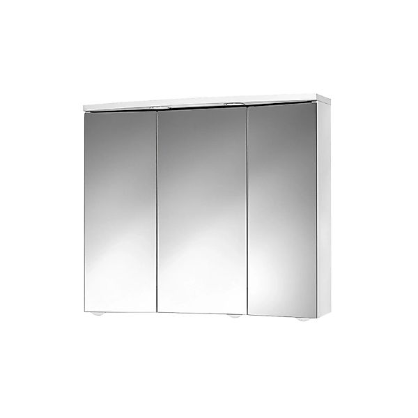 Jokey Spiegelschrank Trava 75 cm x 65 cm Weiß LED mit Steckdose günstig online kaufen
