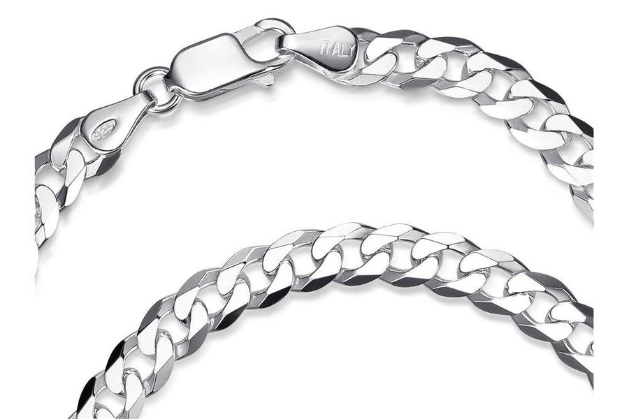 Silberkettenstore Silberarmband Panzerkette Armband 6mm - günstig online kaufen