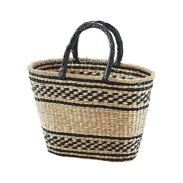 Kobolo Shopper Flechttasche Seegras Griffe aus günstig online kaufen