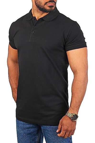 Young & Rich Poloshirt Herren Uni 1002 Größe S bis 9XL! unifarben regular f günstig online kaufen