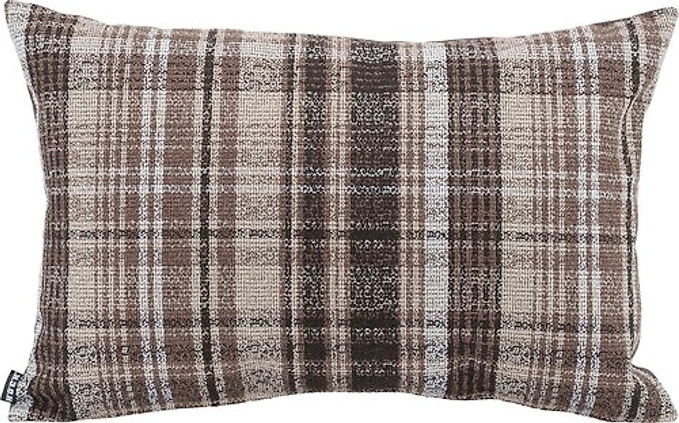 H.O.C.K. Dekokissen »Ardesia« mit Karomuster, Kissenhülle mit Füllung, 1 St günstig online kaufen