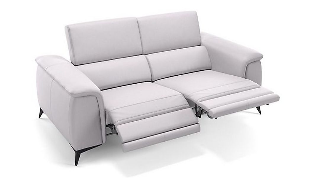 Sofanella 2-Sitzer Leder LIVORNO, Relaxsofa, Designsofa, Designer Couch, It günstig online kaufen