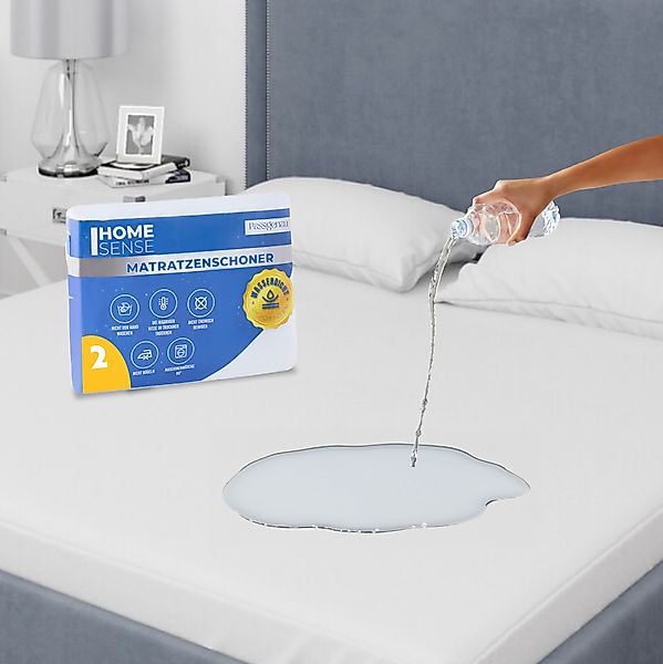 Matratzenschoner Home Sense Matratzenschoner Wasserdicht 2er günstig online kaufen