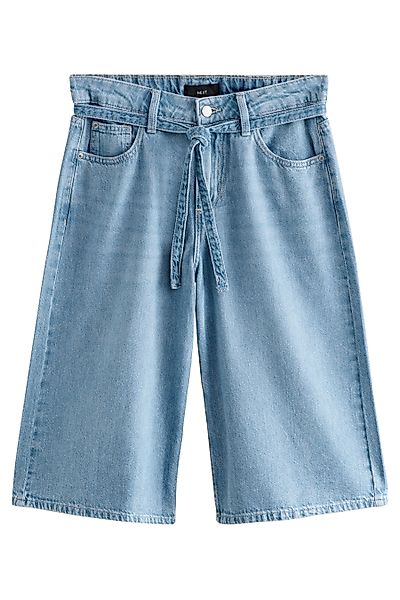 Next Shorts Jeansshorts mit Bindegürtel aus günstig online kaufen