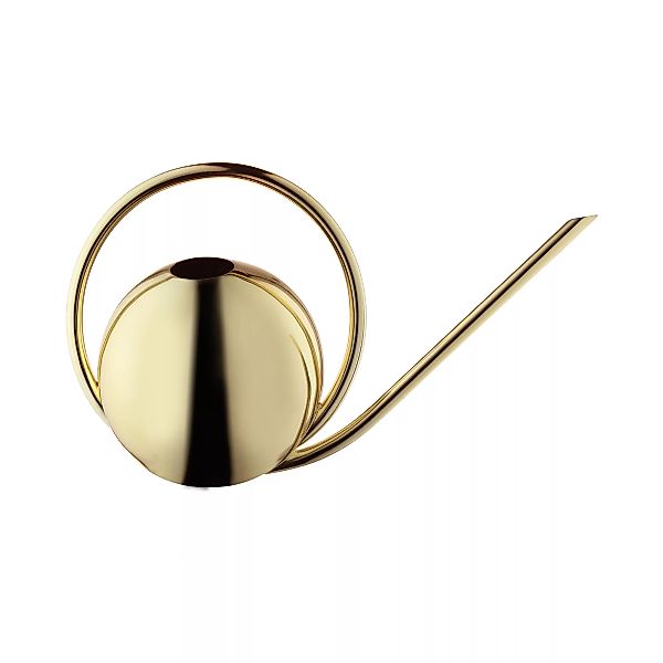 AYTM - Globe Gießkanne H 23,1cm - gold/LxBxH 37,2x17x23,1cm/für Innen- und günstig online kaufen