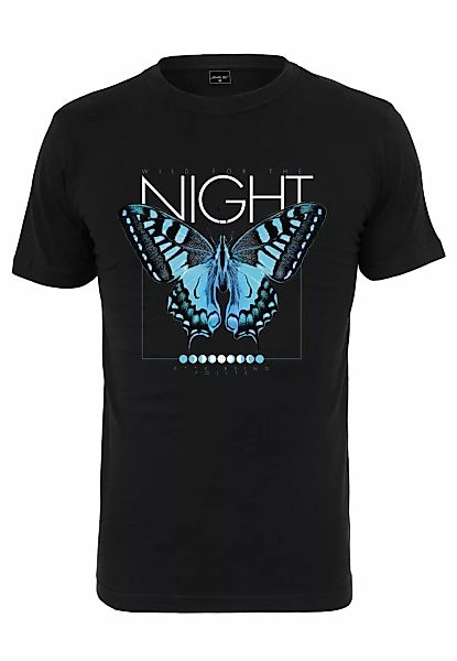 MisterTee T-Shirt "MisterTee Herren 3 Butterflies Tee" günstig online kaufen