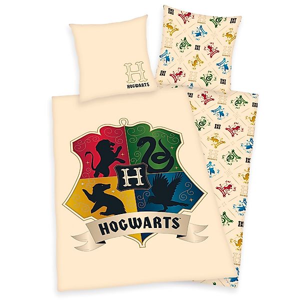 Harry Potter Wendebettwäsche "Harry Potter" mit tollem Harry Potter Motiv günstig online kaufen