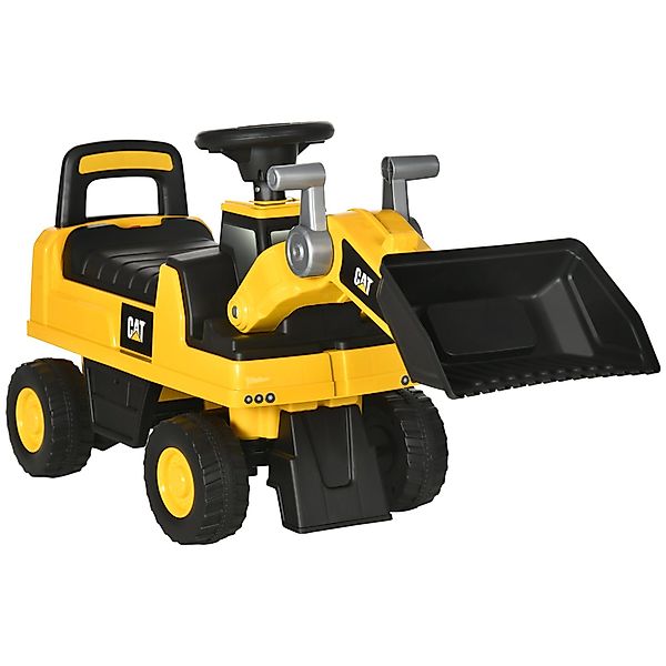 HOMCOM Rutscher Kinderbagger mit beweglicher Schaufel, günstig online kaufen