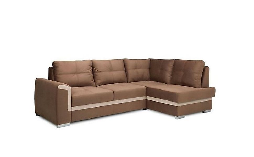 JVmoebel Ecksofa Funktions Couch Schlafsofa Sofa Polster Wohnzimmer Ecksofa günstig online kaufen