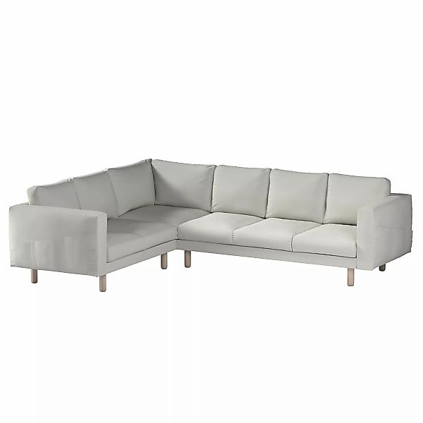 Bezug für Norsborg 5-Sitzer Ecksofa, mittelgrau, Norsborg 5-Sitzer Ecksofab günstig online kaufen