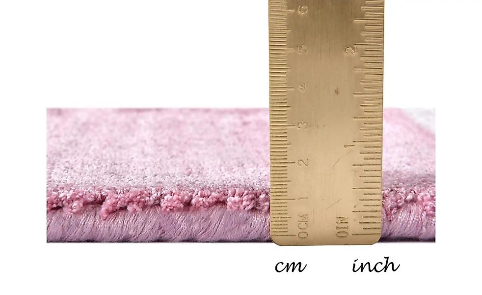 Tom Tailor Teppich   ¦ rosa/pink ¦ Viskose ¦ Maße (cm): B: 250 H: 1 Aktuell günstig online kaufen