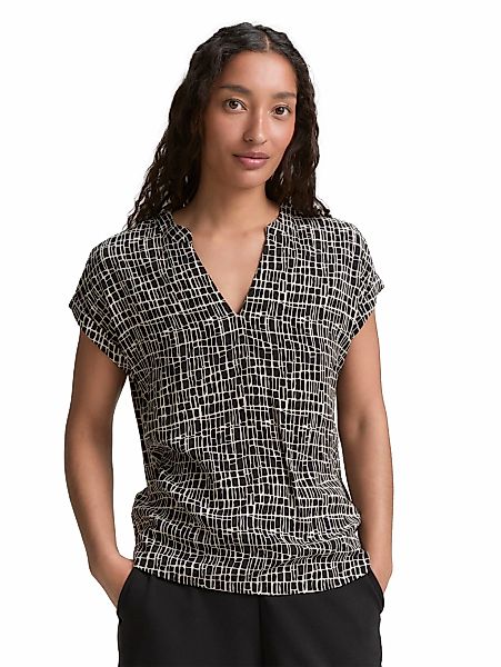 TOM TAILOR Kurzarmbluse, im Loose Fit günstig online kaufen