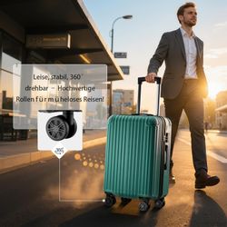 Abistab Hartschalen-Trolley Handgepäck Koffer&Trolley ABS-Material, 4 günstig online kaufen