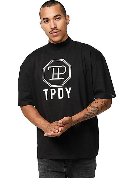 trueprodigy Oversize-Shirt Mikka Logoprint Stehkragen dicker Stoff günstig online kaufen