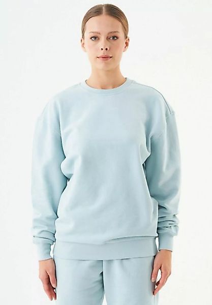 ORGANICATION Sweatshirt Bello-Unisex Sweatshirt in Mint Blue günstig online kaufen