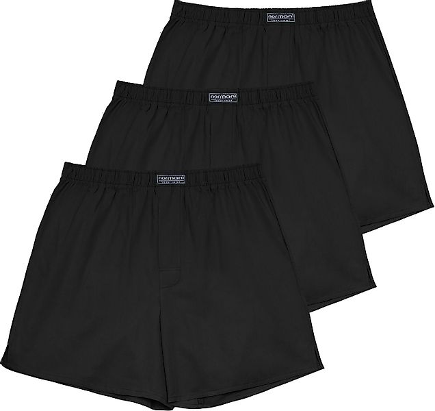 normani Boxershorts 3 Stück Herren Web Boxershorts Aus atmungsaktiver Baumw günstig online kaufen