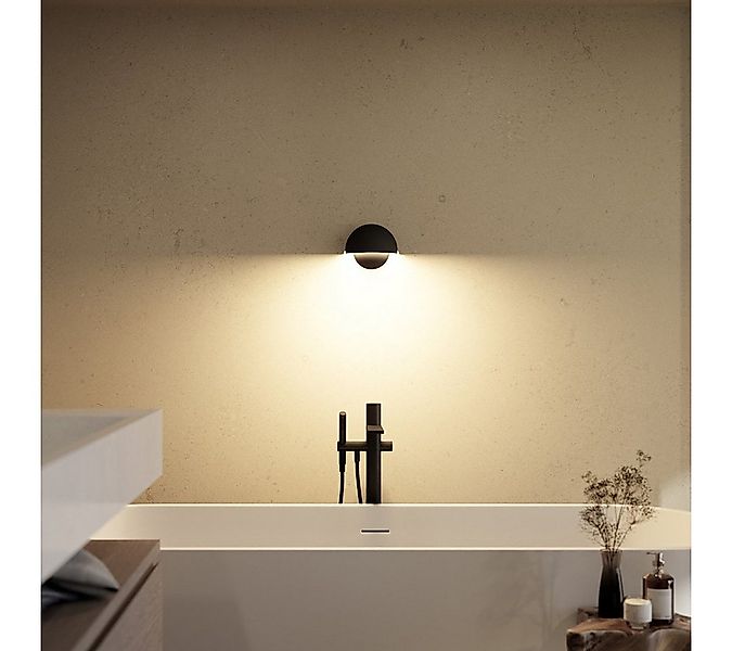 Neona LED Wandleuchte ORION Schwarz, LED fest integriert, Warmweiß günstig online kaufen