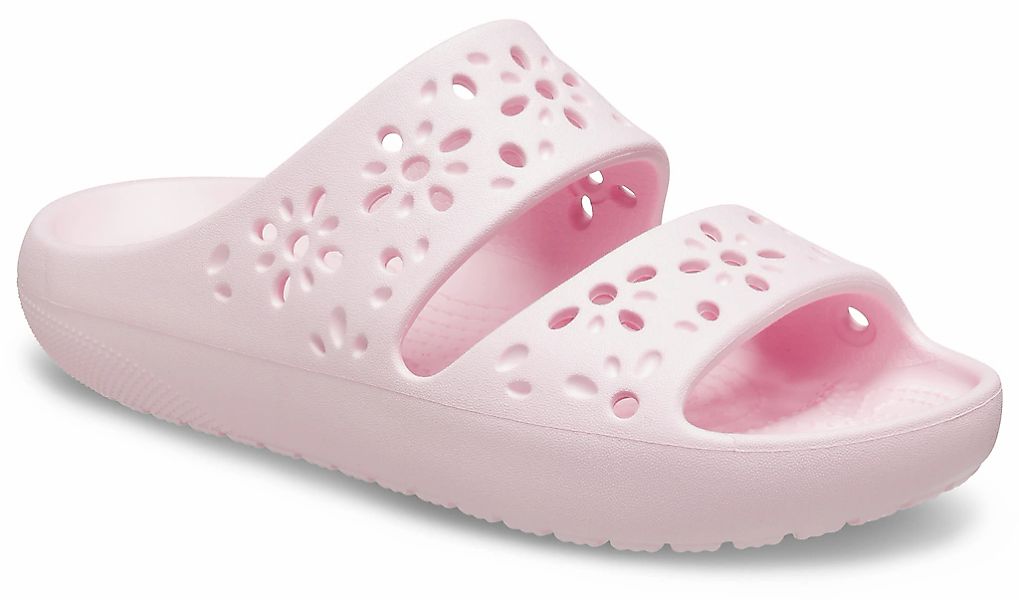 Crocs Classic Floral Cut Out Sandal Badepantolette, Sandale, Sommerschuh, P günstig online kaufen