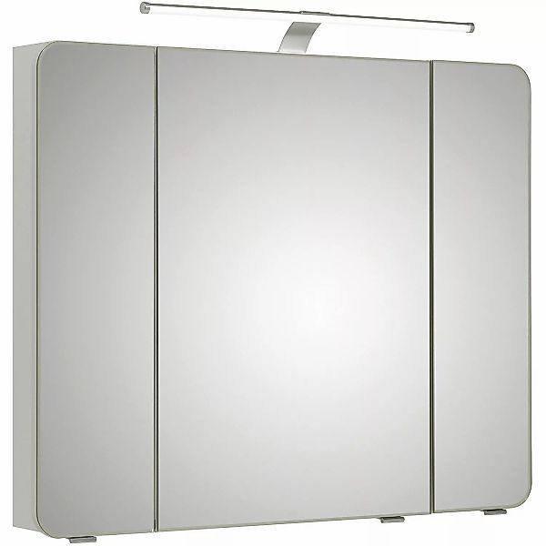 Pelipal Spiegelschrank Serie 4005 Weiß Hochglanz 90 cm günstig online kaufen