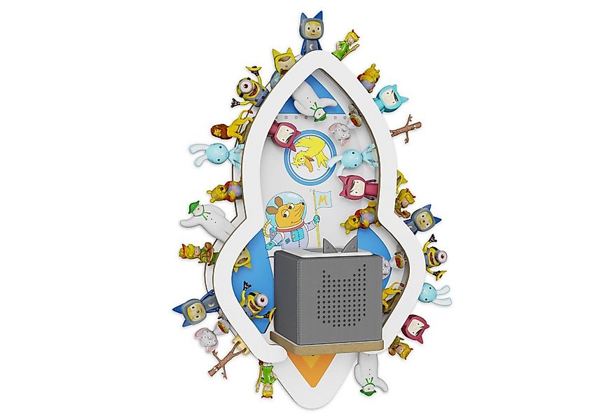 Holzura Kinderregal Tonie Regal Die Maus mit magnetischem Rahmen für Tonief günstig online kaufen