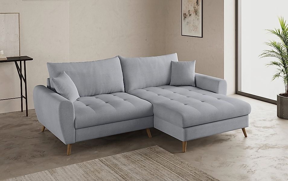 Mr. Couch Ecksofa »Blackburn II, L-Form«, Mit Kaltschaumpolsterung bis 140 günstig online kaufen