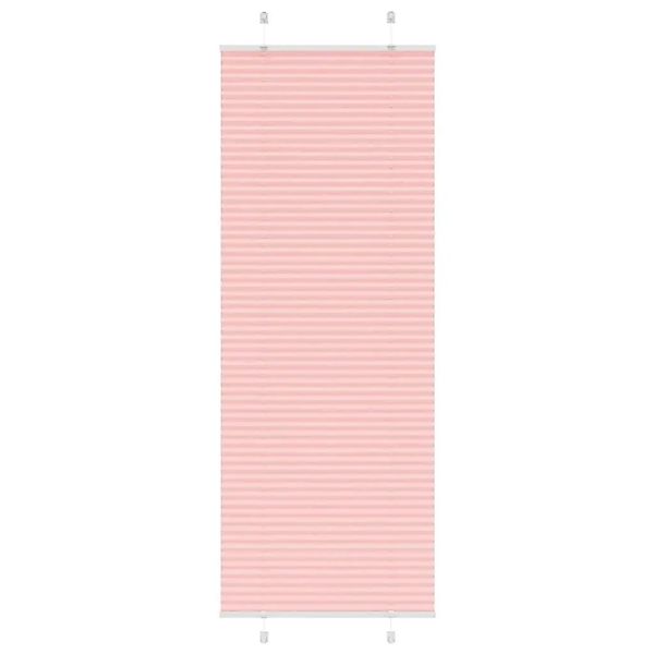 vidaXL Plissee Rosa 70x200 cm Stoffbreite 69,4 cm Polyester 4015460 günstig online kaufen