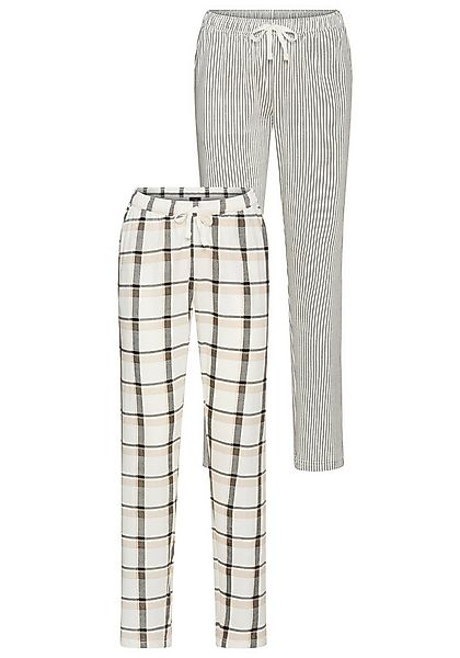 Vivance Dreams Pyjamahose (Packung, 2-tlg) mit Streifen oder Karos günstig online kaufen