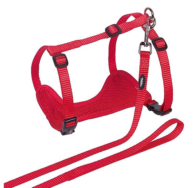 Nobby Geschirr Katzengarnitur Mesh rot günstig online kaufen