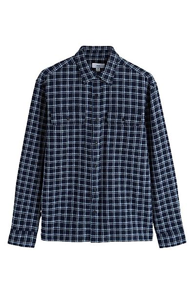 Next Langarmhemd Langarmhemd mit winzigen Karos (1-tlg) günstig online kaufen