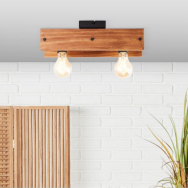 Brilliant Deckenleuchte »Calandra«, 2 flammig, Leuchtmittel E27   ohne Leuc günstig online kaufen
