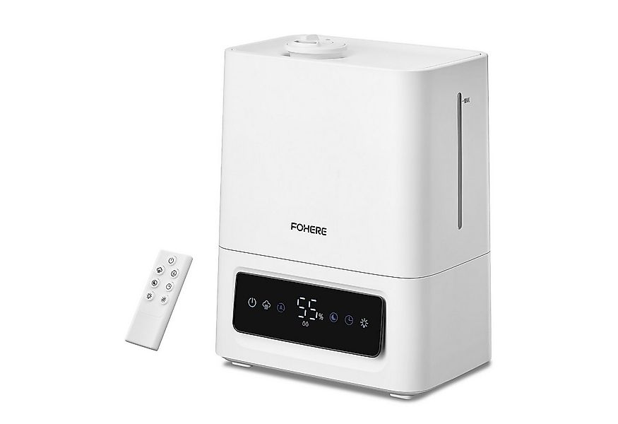 FOHERE Luftbefeuchter 60H Kaltnebel leiser Humidifier für Kinderzimmer, Pfl günstig online kaufen