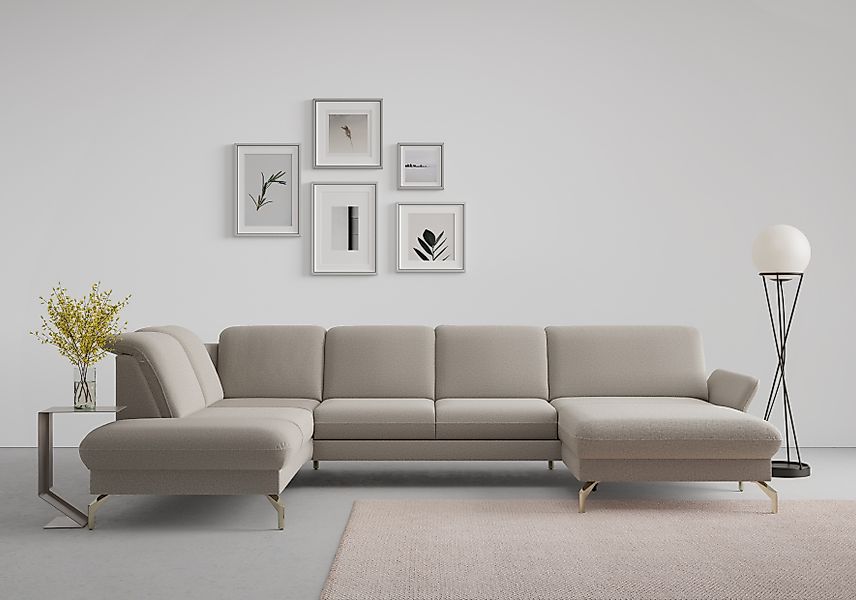 sit&more Wohnlandschaft "Fashion U-Form", wahlweise mit Kopfteilverstellung günstig online kaufen
