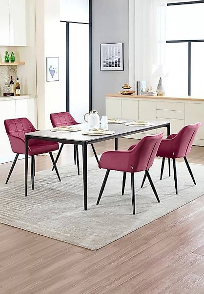 Woltu Esszimmerstuhl (6 St), mit Armlehne günstig online kaufen